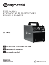 Magmaweld ID 300 E Kullanım kılavuzu