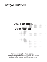 Ruijie RG-EW300R Kullanım kılavuzu
