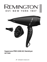 Remington AC7200W Supercare PRO 2200 AC Hairdryer Kullanım kılavuzu