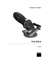 Trumpf TKA 500-0 Kullanım kılavuzu