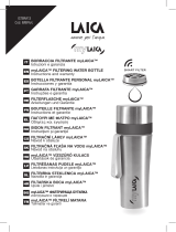 Laica Filtering Water Bottle Kullanım kılavuzu
