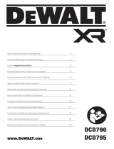 DeWalt DCD795 Kullanım kılavuzu