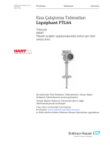 Endres+Hauser KA Liquiphant FTL64 Short Instruction