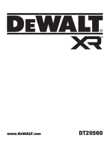 DeWalt DT20560-QZ Kullanım kılavuzu