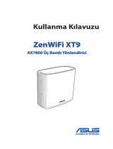Asus ZenWiFi XT9 Kullanım kılavuzu
