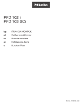 Miele PFD 102 i Installation Plan