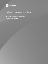 Vertiv Liebert® GXE 6-10kVA Kullanım kılavuzu