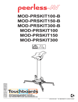 Peerless MOD-PRSKIT300-B Kullanım kılavuzu