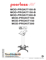 Peerless MOD-PRGKIT300-B Kullanım kılavuzu