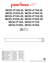Peerless MOD-P200-B Kullanım kılavuzu