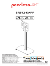 Peerless SR542-KAPP Kullanım kılavuzu