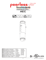 Peerless AEC0507-W Kullanım kılavuzu