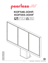 Peerless KOF555-1OHF Kullanım kılavuzu