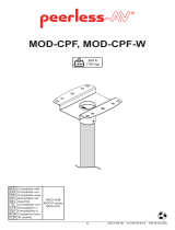 Peerless MOD-PJF2KIT150-CPF-B Kullanım kılavuzu