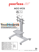 PEERLESS-AV ACC-VCS Kullanım kılavuzu