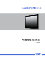 NDS Radiance Ultra 4K 32" El kitabı