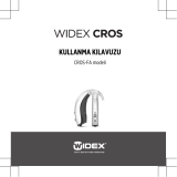 Widex CROS-FA BTE Kullanici rehberi