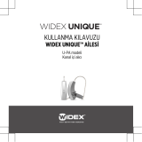 Widex UNIQUE U-PA 440 DEMO Kullanma talimatları