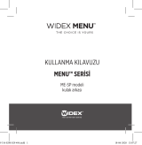 Widex MENU ME-SP BTE Kullanma talimatları