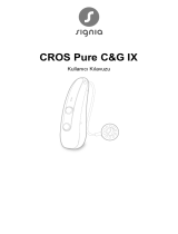 Signia CROS Pure C&G IX Kullanici rehberi