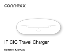 connexx IF CIC Travel Charger Kullanici rehberi
