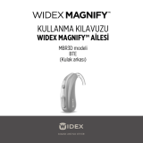 Widex MOMENT MBR3D 110 Kullanici rehberi