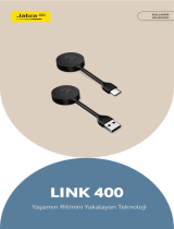 Jabra Link 400 Kullanım kılavuzu