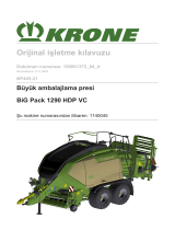 Krone BA BiG Pack 1290 HDP VC (BP405-21) Kullanma talimatları