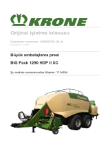 Krone BA BiG Pack 1290 HDP II XC Kullanma talimatları