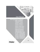 Haier A3FE743CPJ Kullanım kılavuzu