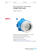 Endres+Hauser KA iTEMP TMT142B Short Instruction