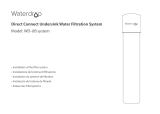Waterdrop WateWD-UB system Kullanım kılavuzu