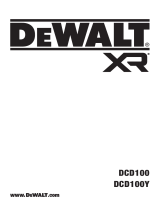 DeWalt DCD100P2T Kullanım kılavuzu