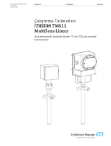 Endres+Hauser BA iTHERM TMS11 MultiSens Linear Kullanma talimatları