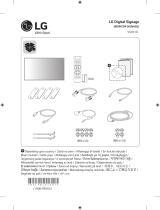 LG 55VX1D Hızlı kurulum kılavuzu