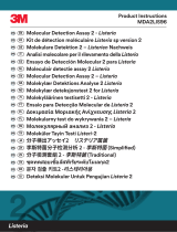 3M Molecular Detection Assay 2 - Listeria MDA2LIS96, 96 tests, 1 ea Kullanma talimatları