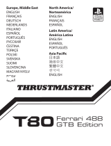 Thrustmaster Ferrari 488 GTB Kullanım kılavuzu